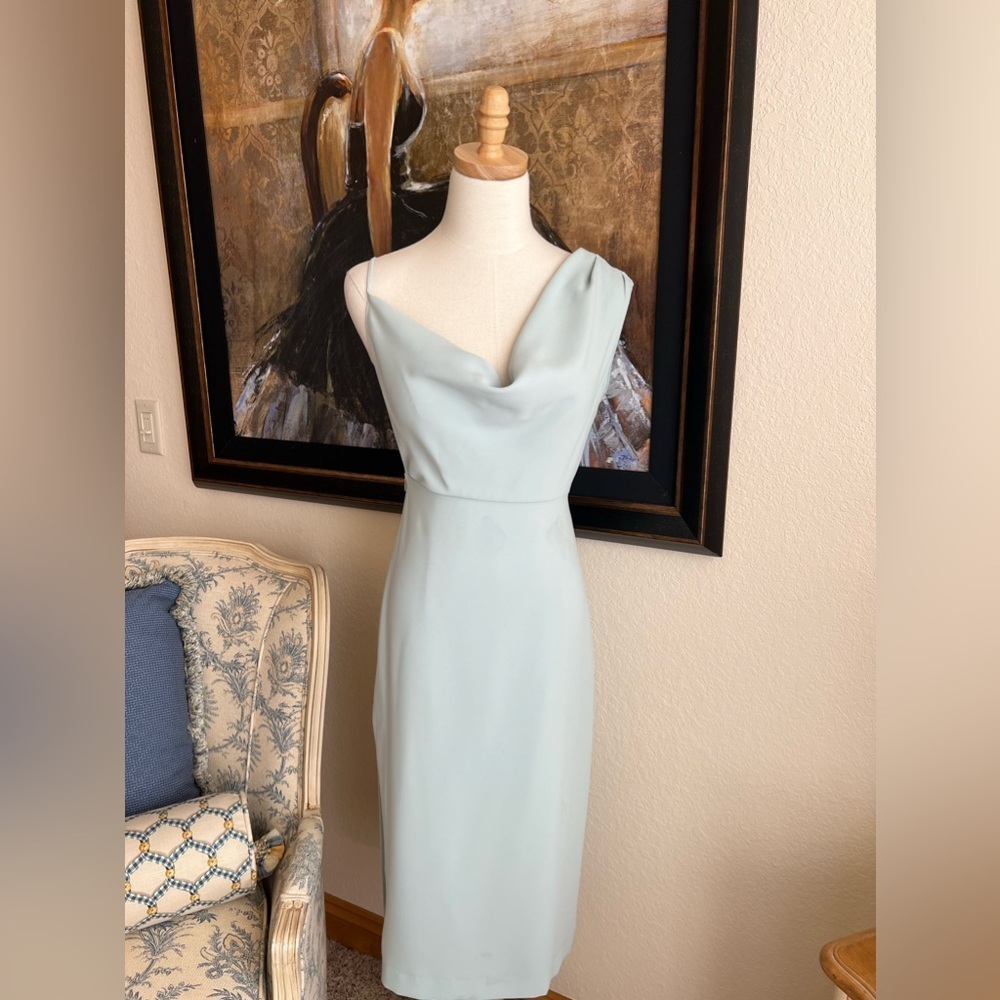 Sexy Amanda Uprichard Blue Green Dress XS